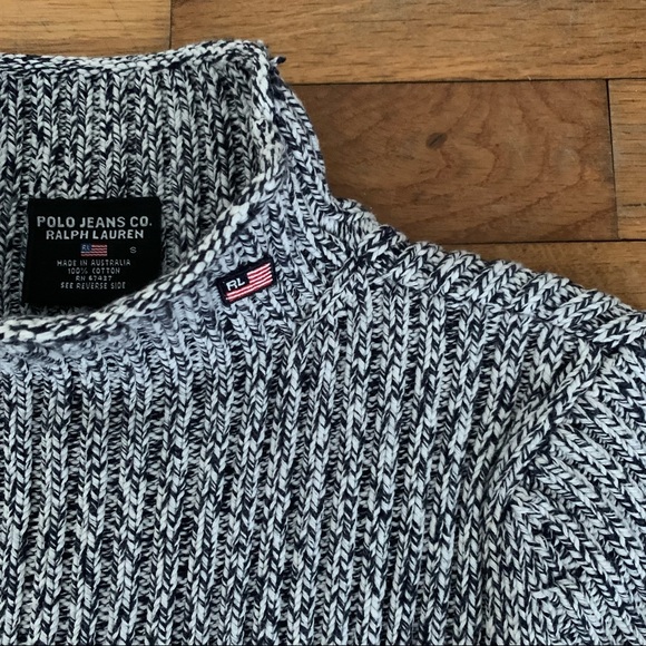 Vintage Ralph Lauren Turtleneck Ski Polo Sweater - Picture 3 of 11